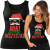 TANK TOP DAMSKI ŚWIĄTECZNY  MIKI WIDZI